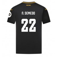 Wolves Nelson Semedo #22 Vieraspaita 2024-25 Lyhythihainen